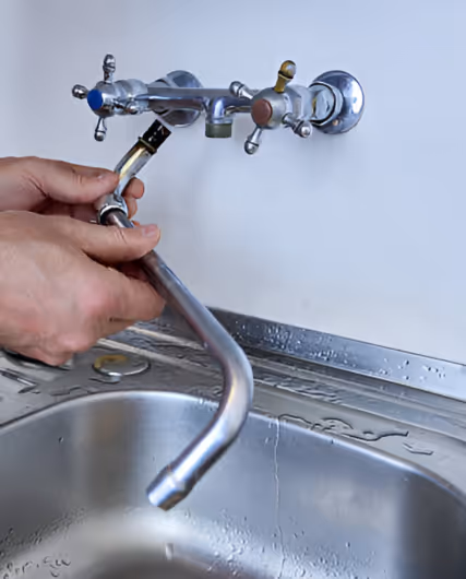 Installation d’évier