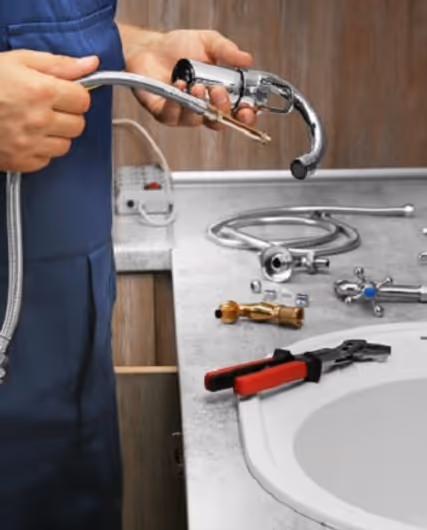 Remplacement de robinetteries