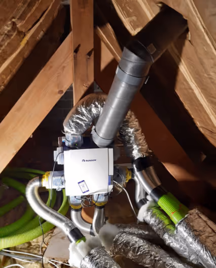 Installation de VMC simple et double flux